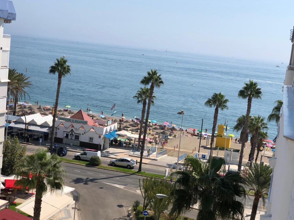 Victoria Luxury Beachfront Apartment In Benalmadena Costa Eksteriør billede